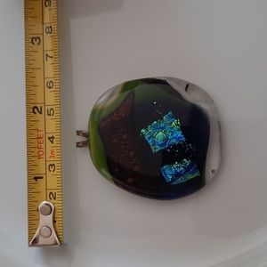 Glass/dichroic pendant